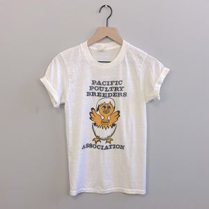 VINTAGE Single Stitch Chicken T Shirt